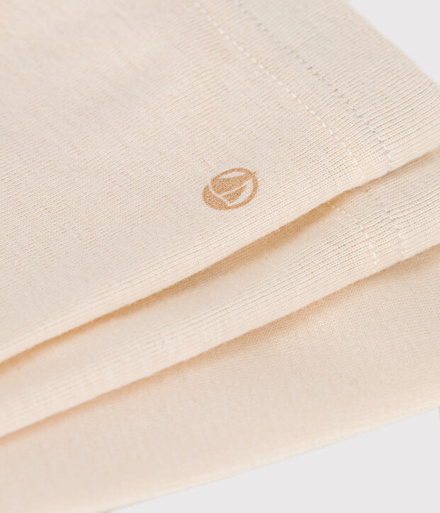 Legging en coton b&eacute;b&eacute; &eacute;cru