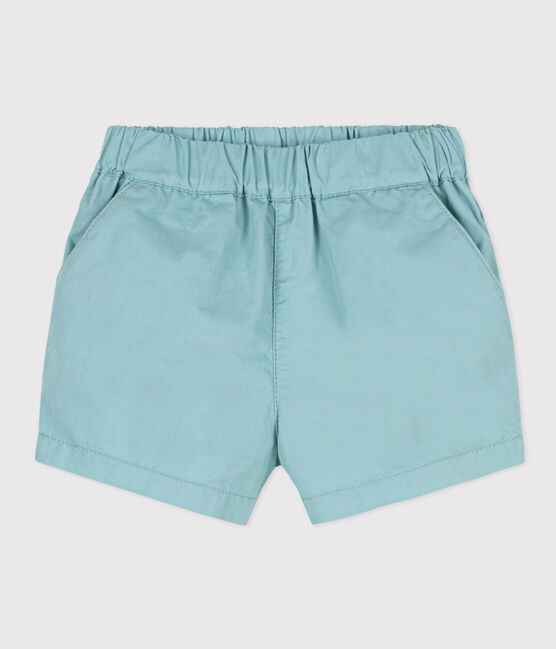Short bébé en serge craquante vert BOB