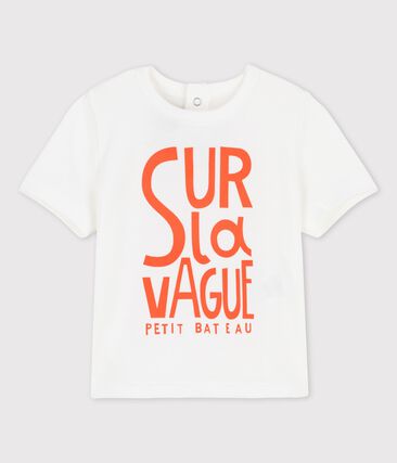 PETIT BATEAU - Tee-shirt manches courtes avec motif en coton bébé