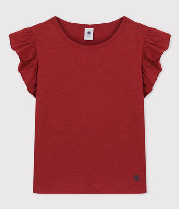 T-shirt manches courtes en coton enfant fille