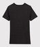 T-shirt iconique col rond Femme noir NOIR/ ARGENT