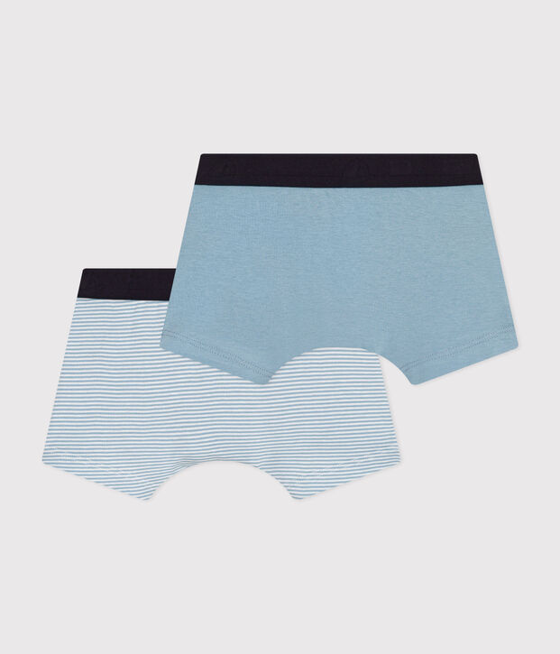 Lot de 2 boxers en coton enfant multicouleur