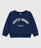 Sweatshirt en molleton enfant fille / garçon bleu MEDIEVAL