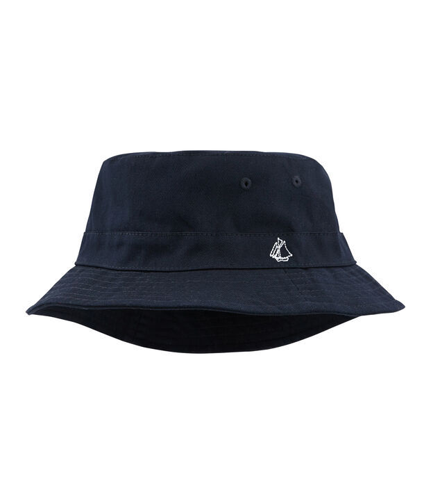 Bob en twill enfant mixte bleu marine
