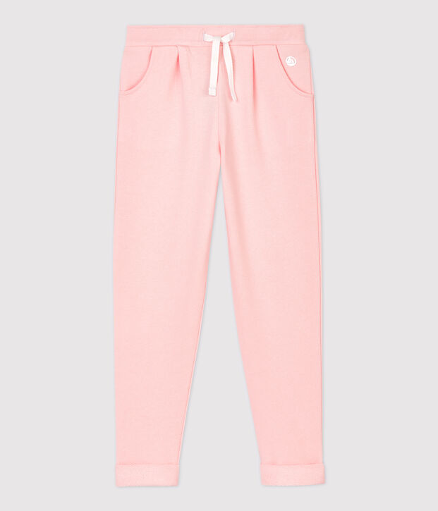 Pantalon de jogging en molleton enfant fille rose