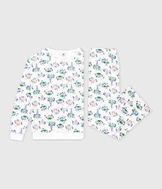 blanc/multicouleur