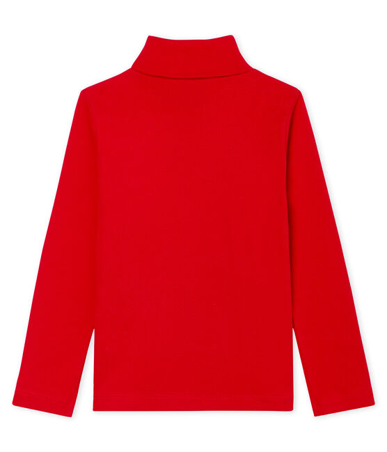 Sous-pull enfant mixte rouge TERKUIT