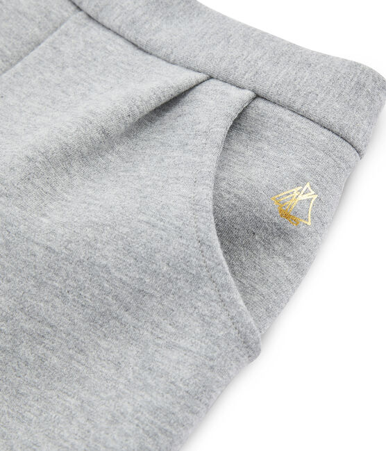 Short enfant fille gris SUBWAY CHINE