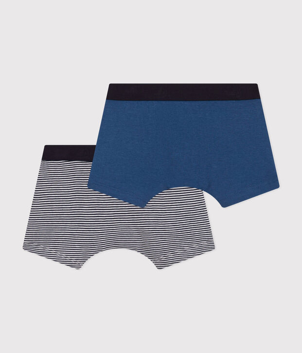 Lot de 2 boxers en coton enfant multicouleur