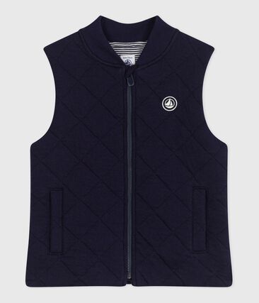 Gilet enfant en coton sans manche uni