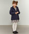Doudoune enfant fille bleu SMOKING