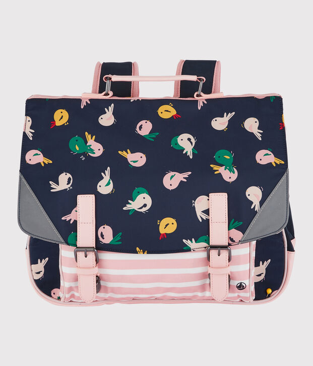 Cartable enfant fille-gar&ccedil;on bleu/multicouleur