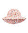 Capeline enfant fille blanc MARSHMALLOW/blanc MULTICO