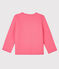 Cardigan bébé fille - garçon en tubique matelassé rose CUPCAKE