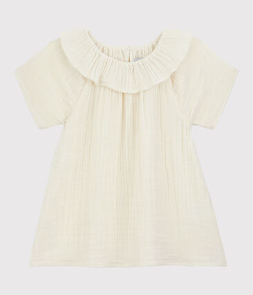 PETIT BATEAU - Blouse en gaze de coton bio enfant fille