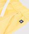 Bermuda short enfant en coton uni jaune