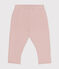 Pantalon en molleton bébé rose SALINE