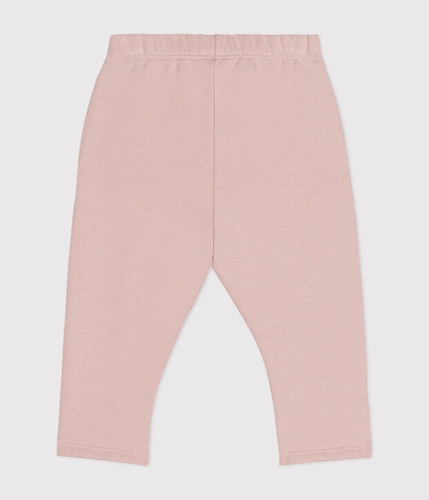 Pantalon en molleton b&eacute;b&eacute; rose