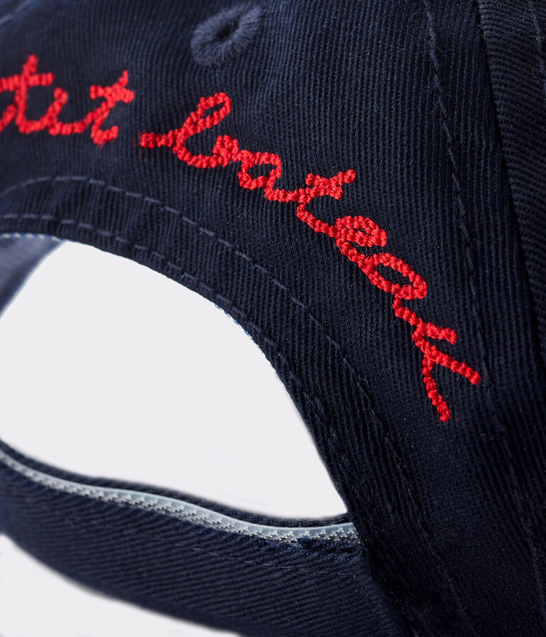 Casquette b&eacute;b&eacute; garcon bleu