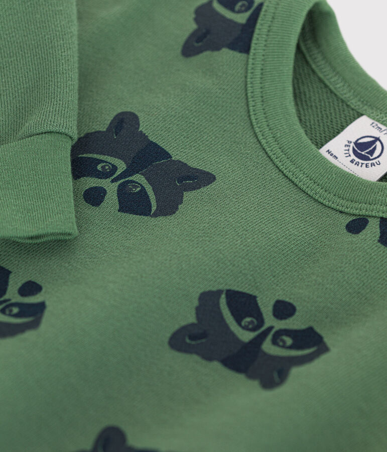 Sweatshirt en molleton b&eacute;b&eacute; PALMERAIE/ MULTICO