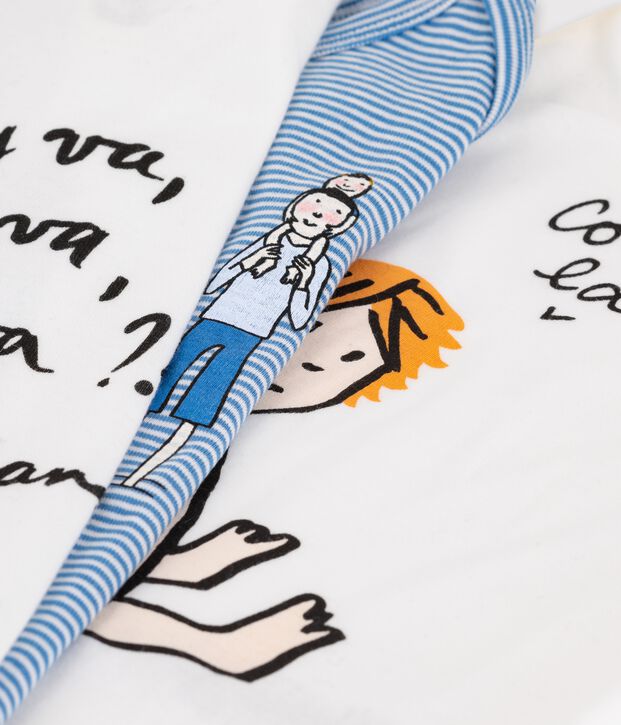 Lot de 3 bodies manches courtes b&eacute;b&eacute; Soledad multicouleur