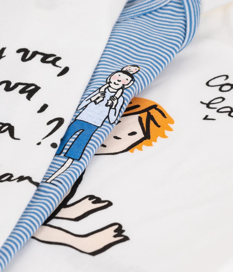 Lot de 3 bodies manches courtes b&eacute;b&eacute; Soledad variante 1