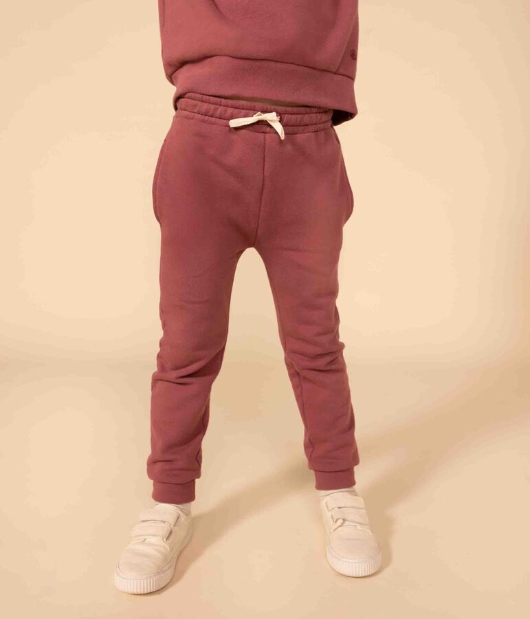 Pantalon de jogging en molleton enfant fille marron JUKE BOX