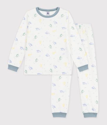Pyjama enfant en velours imprimé