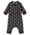 Combinaison longue imprimée bébé garçon noir CITY/gris GRIS