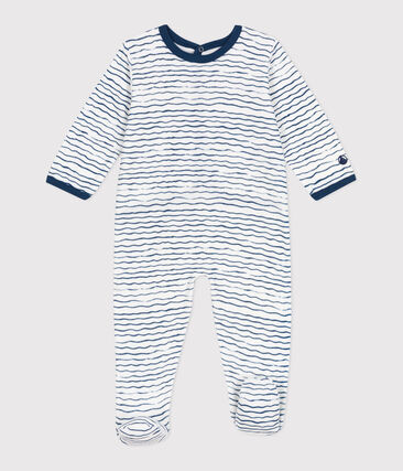PETIT BATEAU - Dors bien en velours bébé