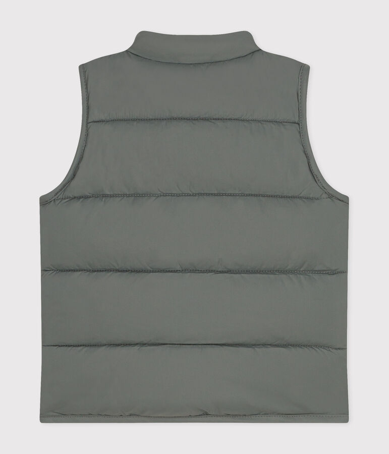 Doudoune sans manches matelass&eacute;e b&eacute;b&eacute; vert