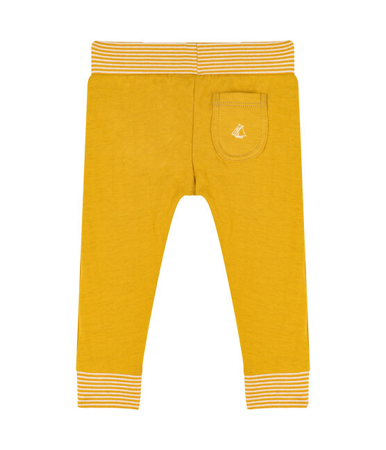 Pantalon bébé en tubique jaune BOUDOR CN