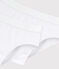 Lot de 2 slips unis en coton enfant variante 1