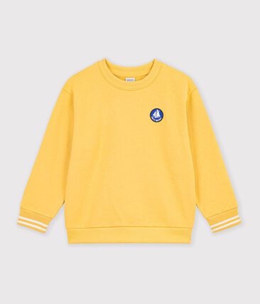 Sweatshirt enfant en coton uni