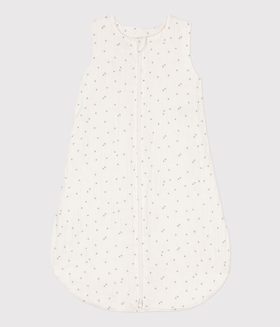 Gigoteuse légère  en gaze de coton TOG 1 blanc MARSHMALLOW/blanc MISTIGRI
