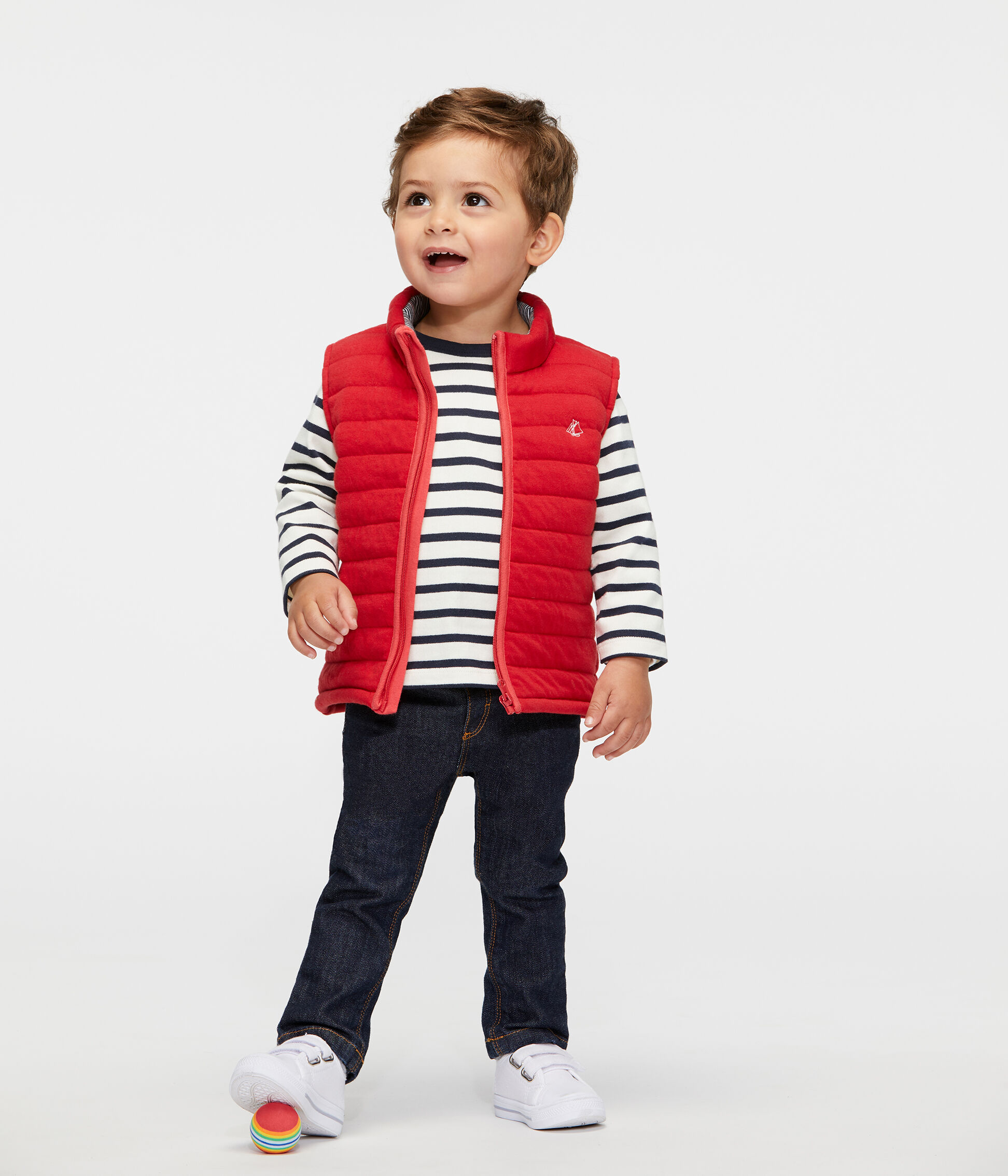 doudoune sans manche bebe fille