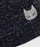Bonnet enfant fille bleu SMOKING/ ARGENT