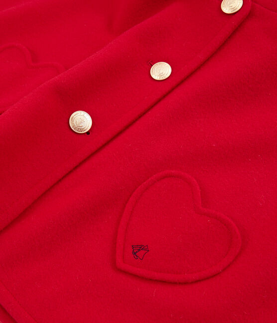 Cape enfant fille rouge TERKUIT