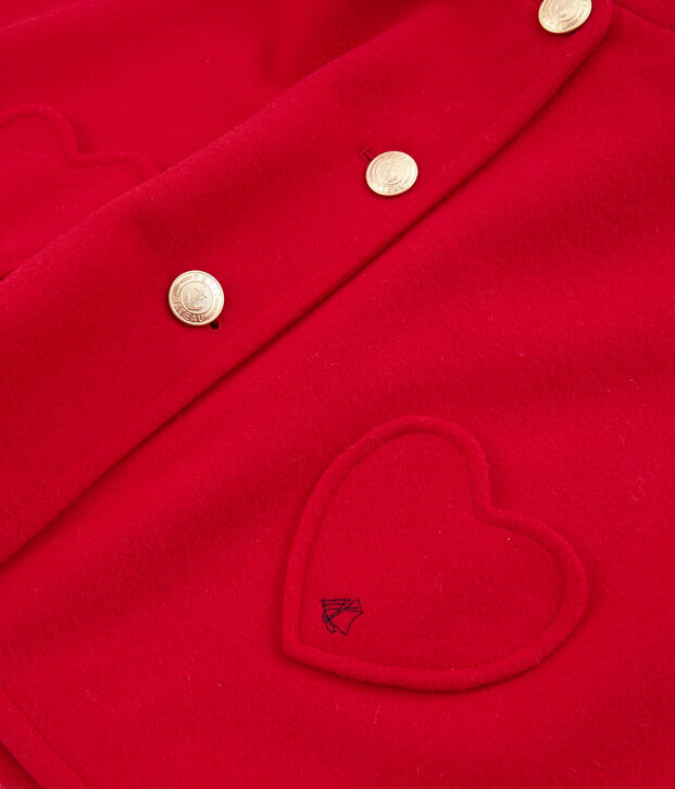 Cape enfant fille rouge