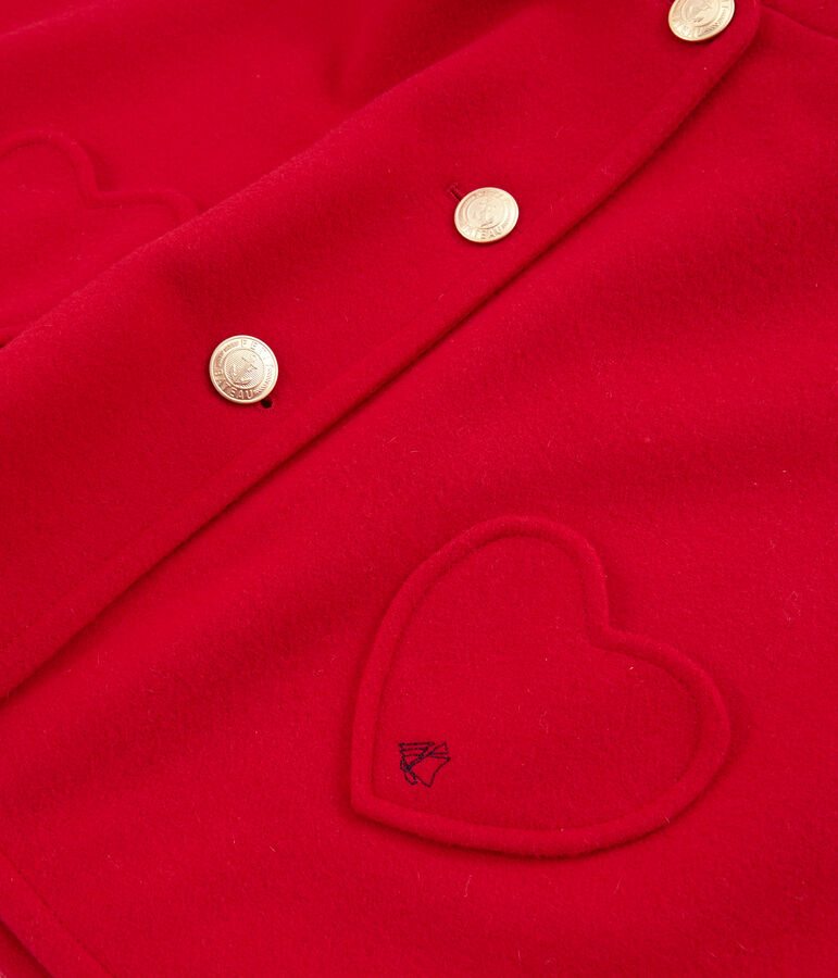 Cape enfant fille rouge