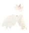Accessoires petite fille blanc MARSHMALLOW/jaune OR