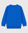 Sweatshirt en molleton enfant garçon bleu DELFT