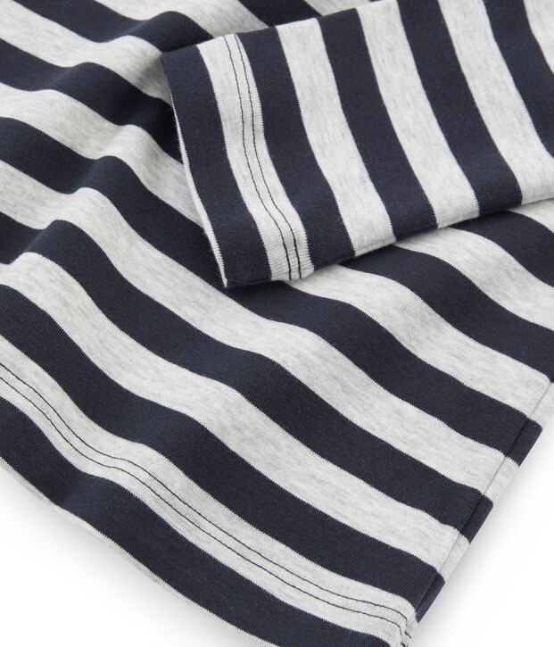Sous pull femme bleu/gris