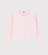Cardigan en tricot coton enfant fille