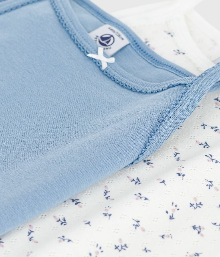 Lot de chemises &agrave; bretelles enfant en coton variante 1