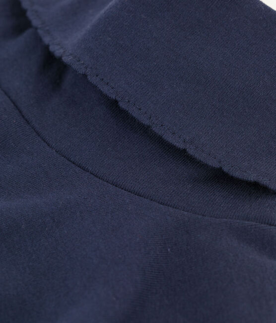Sous-pull iconique cocotte en coton Femme bleu SMOKING