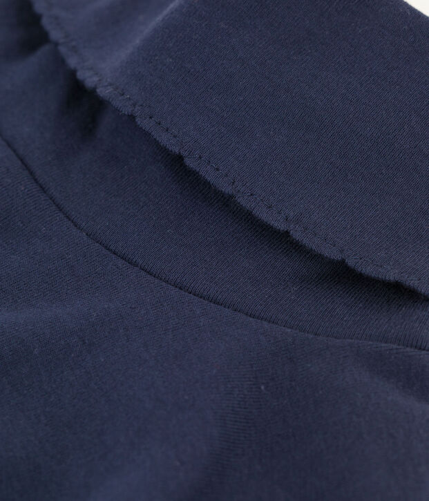 Sous-pull iconique cocotte en coton Femme bleu marine