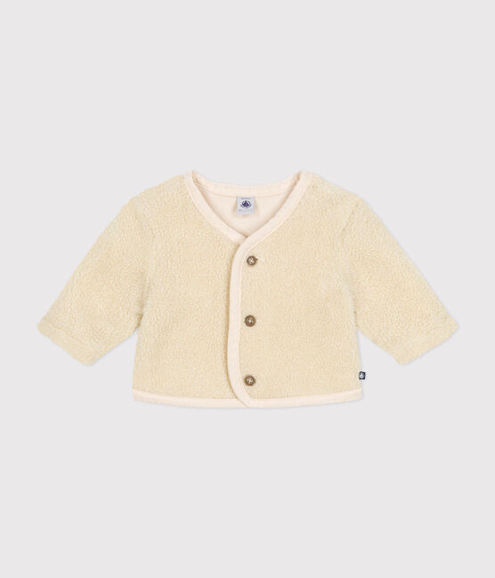 Veste en sherpa bébé écru AVALANCHE