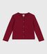 Cardigan enfant en coton uni