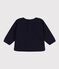 Sweatshirt bébé en molleton bleu SMOKING